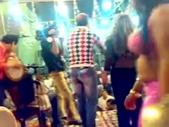 Sensual belly-dancers acquire caught on my hidden cam at a party 